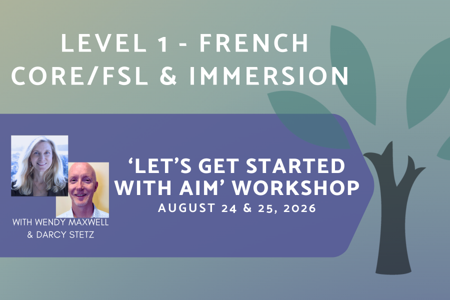 CALGARY Live In-Person - Level 1 Workshop - Let's get started with AIM - French