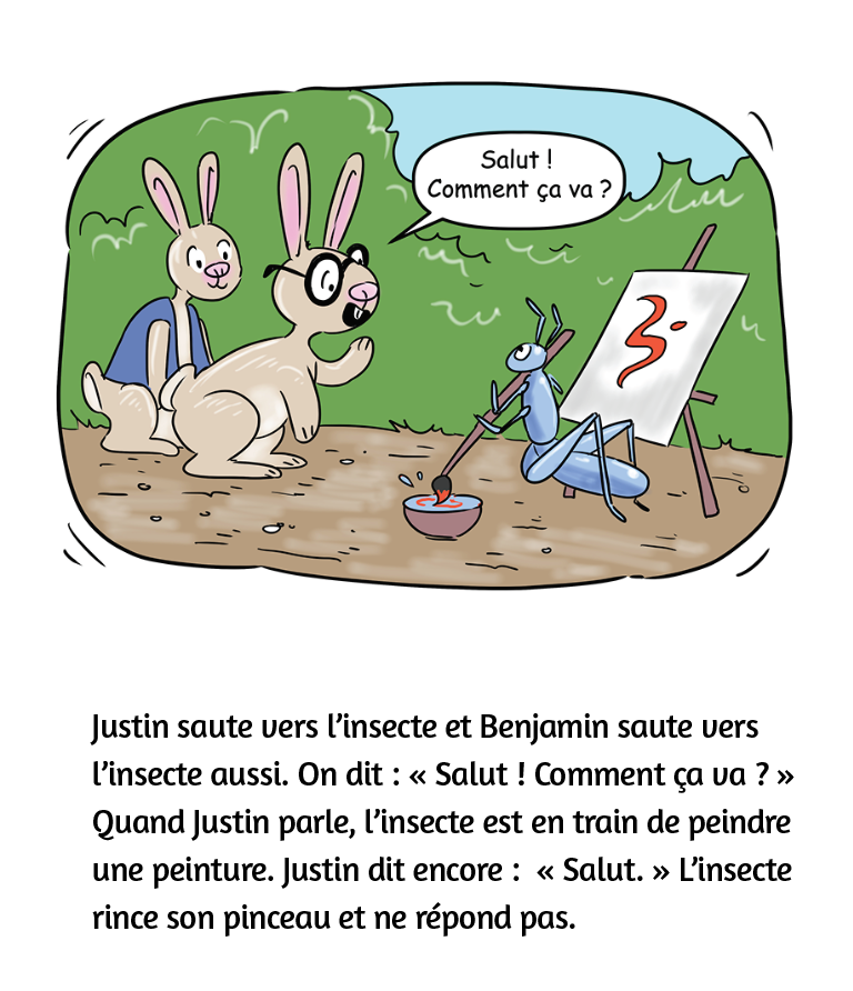 Justin Lapin organise un festin - Reader (minimum of 6)