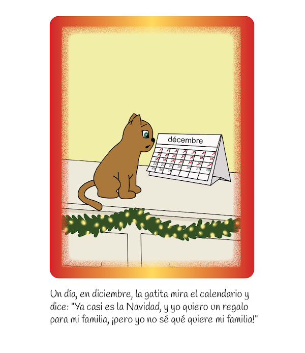 La gatita busca un regalo - Reader