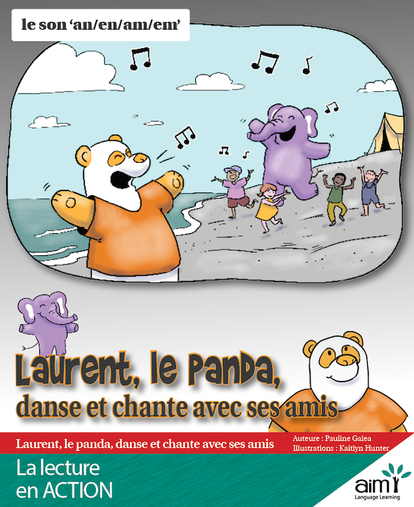 Laurent, le panda, danse et chante avec ses amis - Reader (minimum of 6)