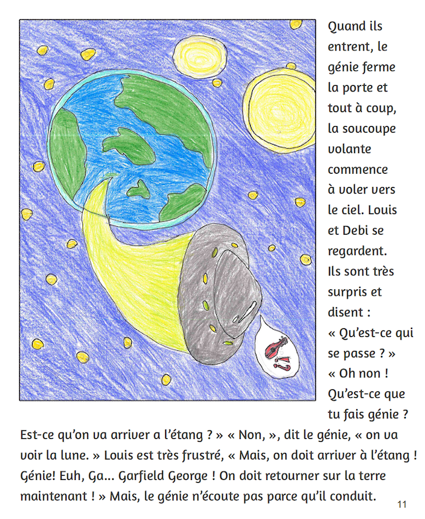 Est-ce qu'on va arriver à l'étang ? - Reader