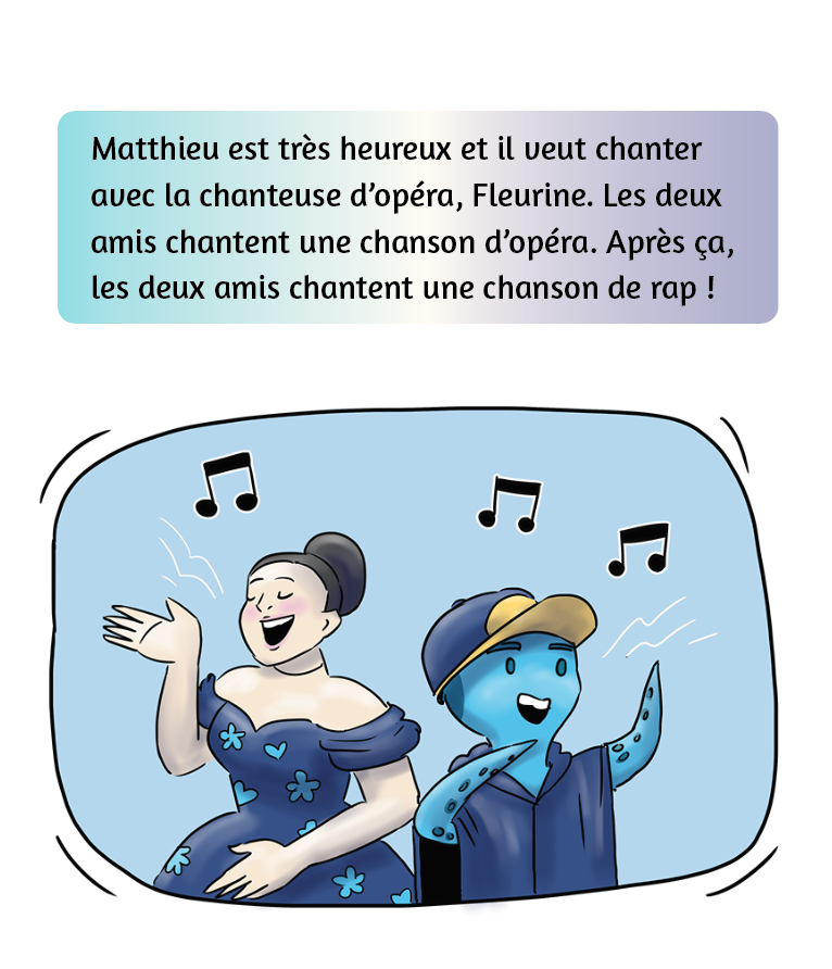 Matthieu, la pieuvre, veut un nouveau jeu vidéo - Reader (minimum of 6)