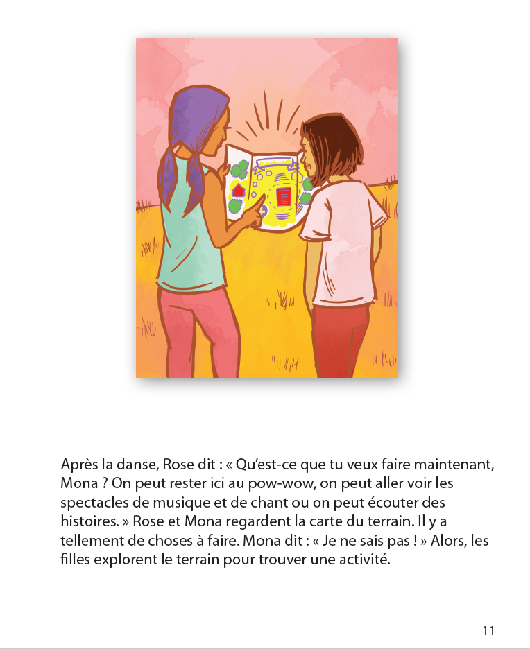 Rose et Mona s'amusent à la Journée nationale des peuples autochtones - Reader (minimum of 6)