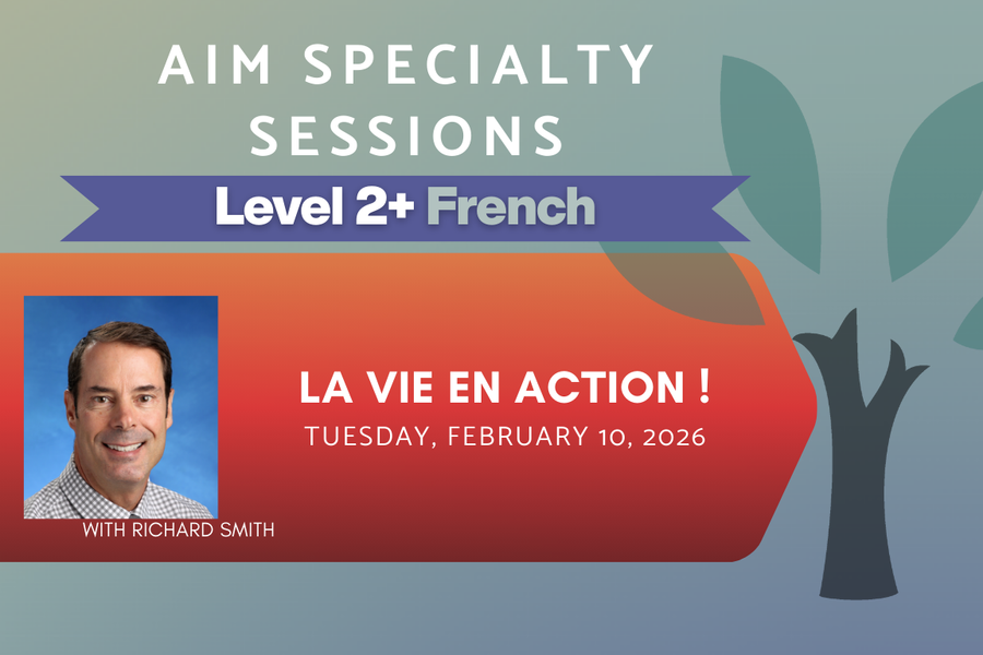 Live Online Workshop - La vie en action ! - Level 2+ - Tuesday, February 10th