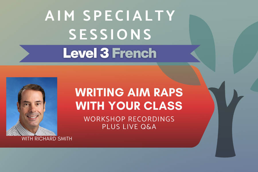 Writing AIM Raps - Level 3 - On-Demand Workshop Series