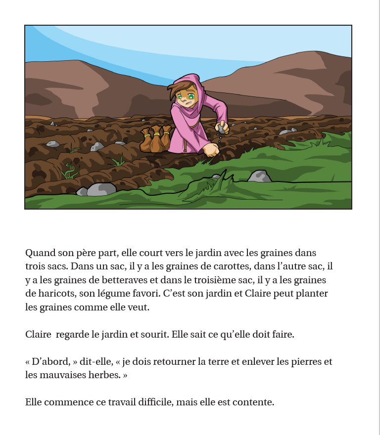 Leçons de jardinage pour Claire - Reader (minimum of 6)