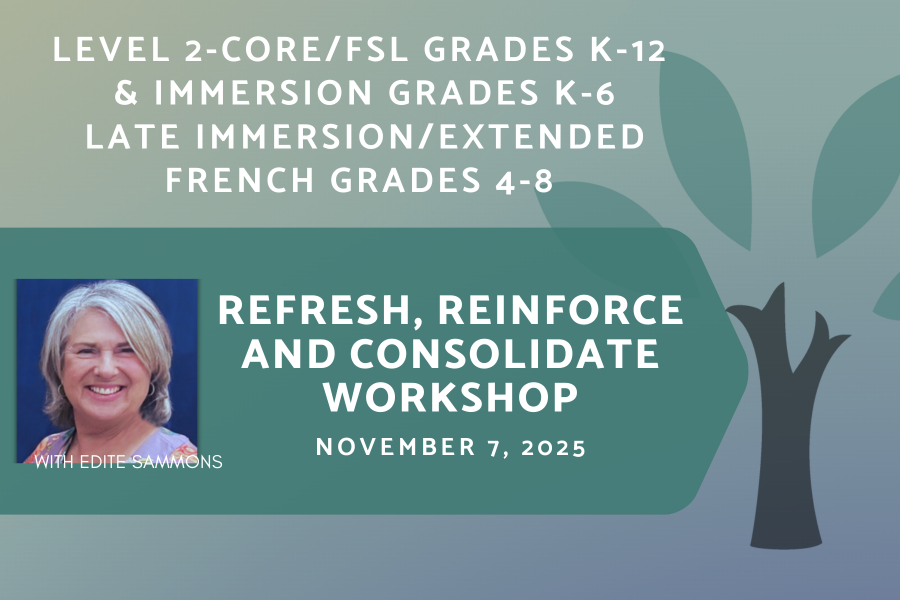 TORONTO Live In-Person - Level 2 Workshop - Day 1 (Day 2 available asynchronously) - French